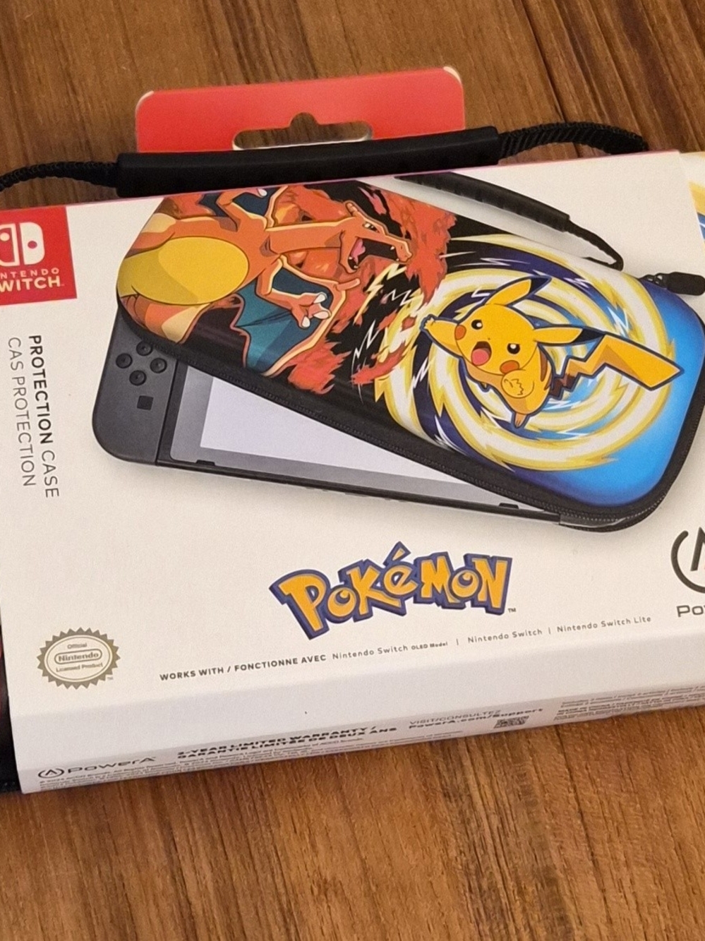 NEW PowerA Pokémon Nintendo Switch Protection Case Pikachu & Charizard Officiall